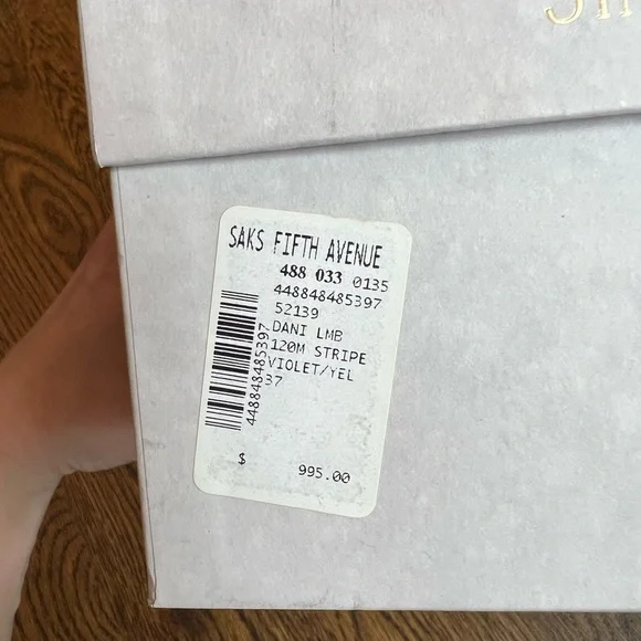 NWT Jimmy Choo Size 6.5 Violet Heels - Picture 8 of 8